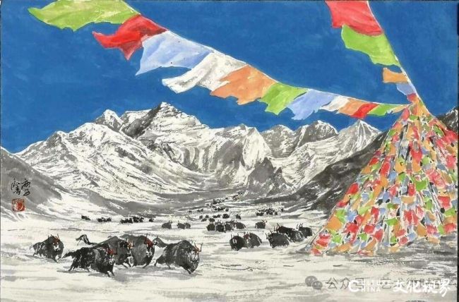 初敬业·水墨画丨传统笔情墨韵与当代视觉经验的破界融合