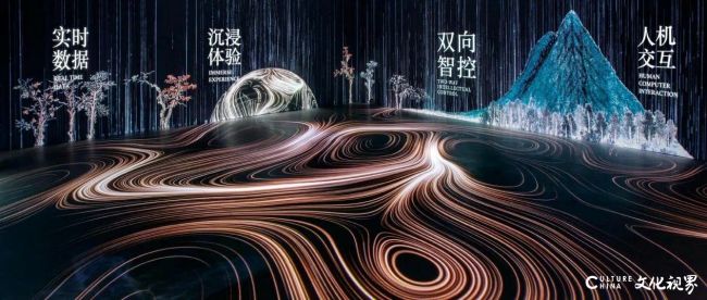 济南馆亮相澳门国际艺术双年展,新之航打造的《鹊华秋色图》4.0沉浸数字展惊艳全场