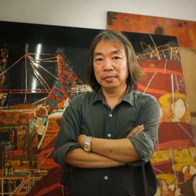 【DeepSeek谈艺】陈金华·漆画 | 融传统漆艺显现代画境之新,绘世间万象藏生命温度之真