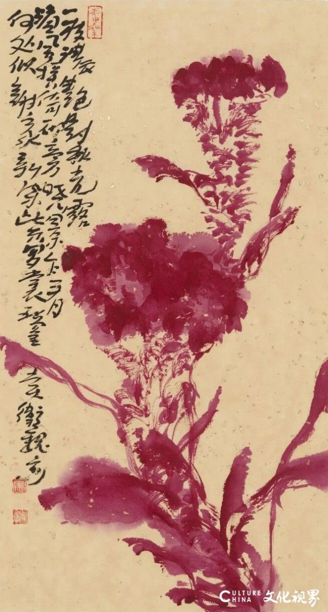 马卫巍·大写意花鸟小品 | 它不仅美,而且有思想;不仅承传统,而且向未来