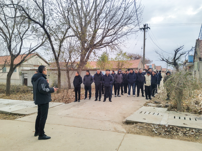 青岛莱西市日庄镇组织开展2025年冬季人居环境调研活动
