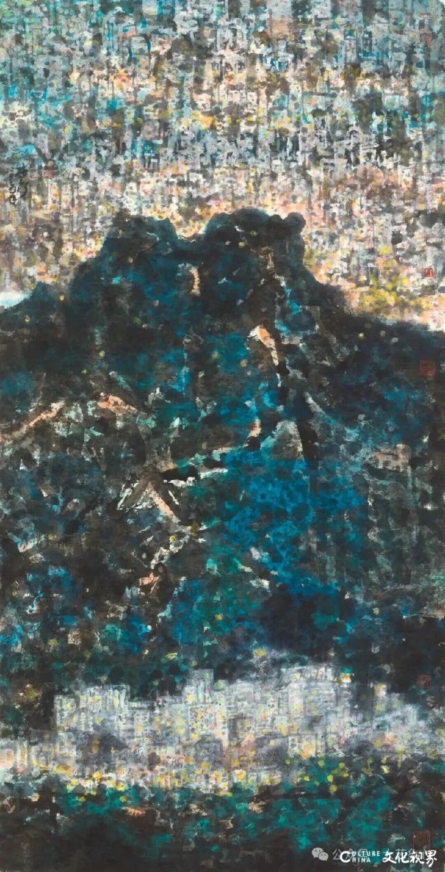 林天行·彩墨丨泼彩凝夜色 笔韵绘香江