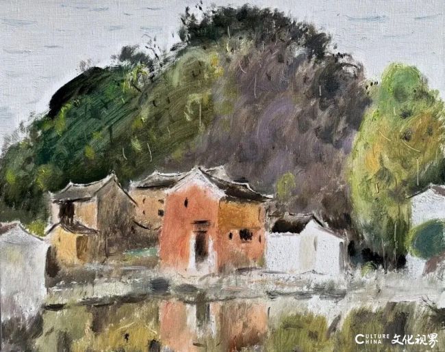 朱春林·油画写生丨以笔为履，于方寸布面沉淀时光与真心