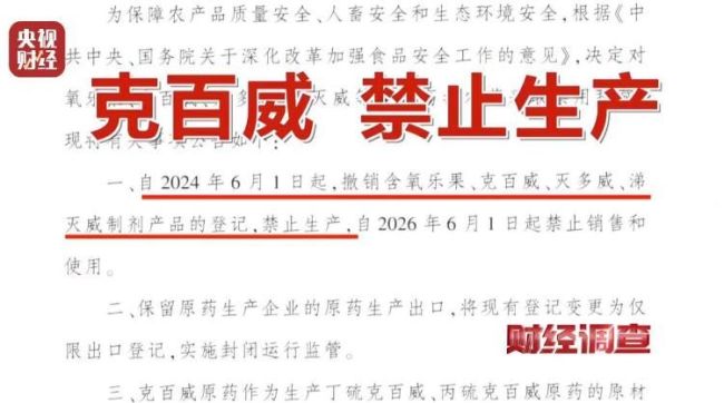 换包装、改日期、卖熟人……国家明令禁止的含毒农药竟还能用到瓜果蔬菜上