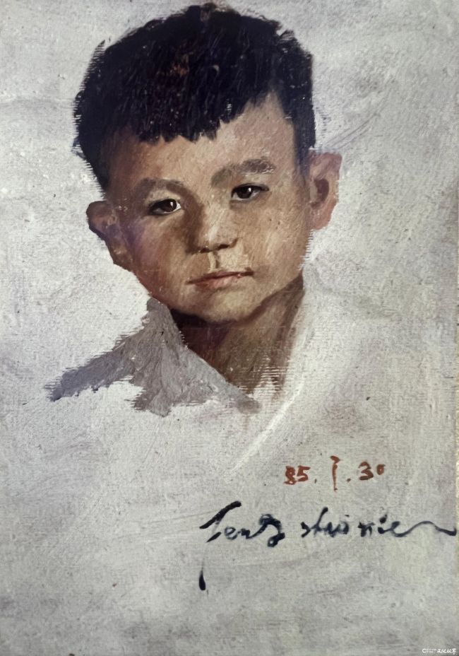 一碗粥暖半生——冯少协以四十年前的油画重逢英雄少年