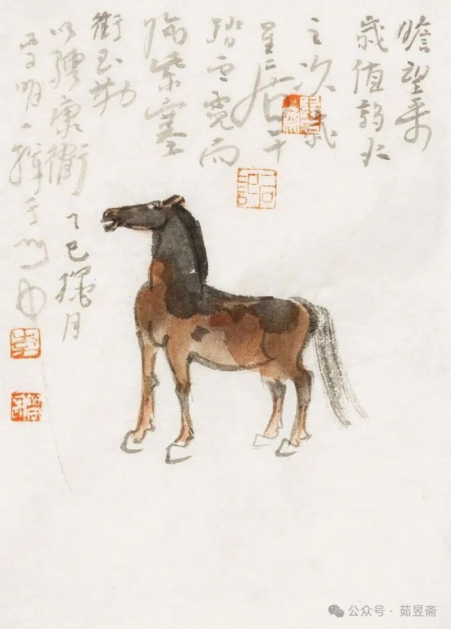 笔墨简淡,气韵通达——李学明笔下的马
