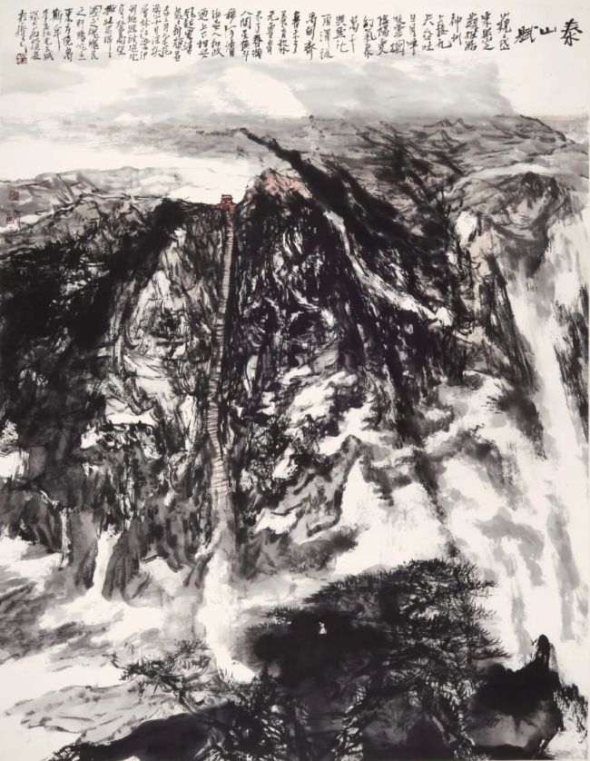 张志民 | 让笔下灵石在水墨氤氲中“开光”,令胸中丘壑于尺幅之间熠熠生辉