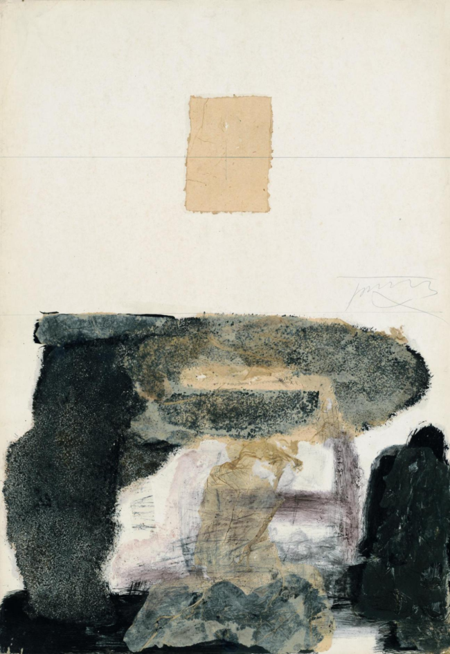 山痕水迹显心路:顾黎明的《山水赋》