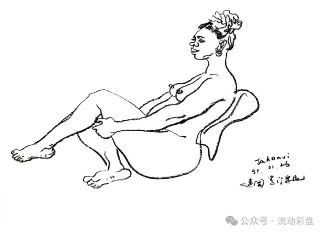 任建国·人体写生 | 纯粹自然,不止于形