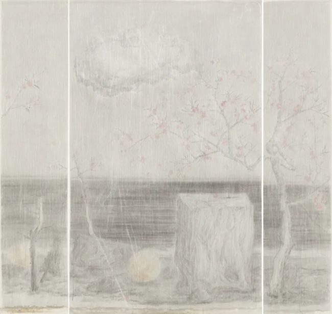 刘明波 | 将自然的呼吸与生命的静美“织”入绢素,构建出淡远空灵的诗意空间