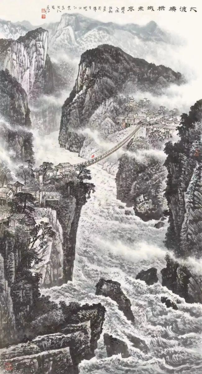 姚叶红·山水画 | 让巴山蜀水的雄奇与灵秀,在纸间生长出兼具骨力与气韵的生命气象