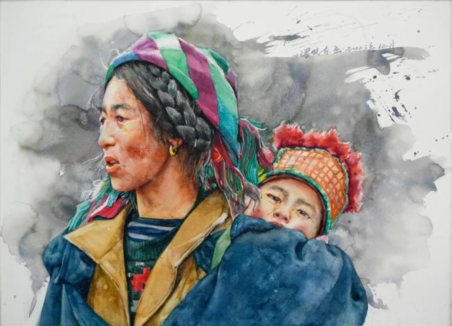 冯晓东·水彩人物画