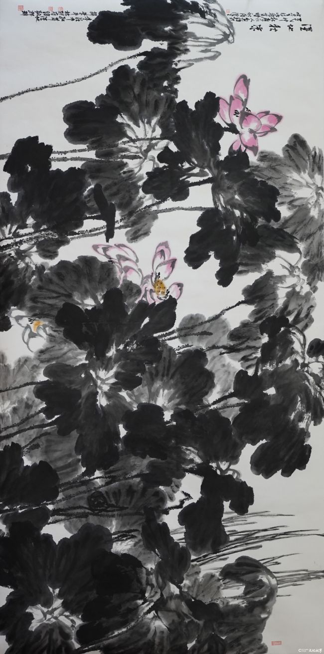 《湿地秋凉》（现场写生）129x248cm 2025年.jpg