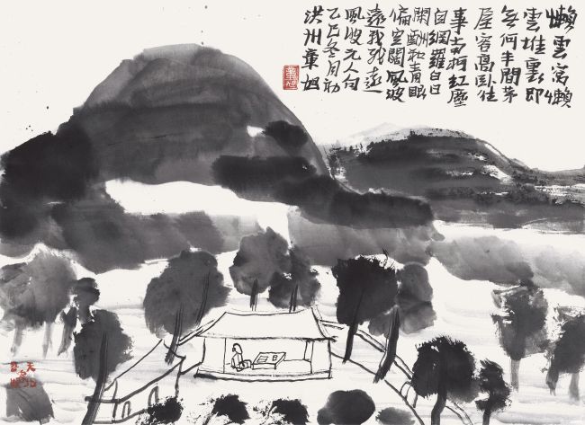 茅屋容高卧33_24cm  2025年.JPG