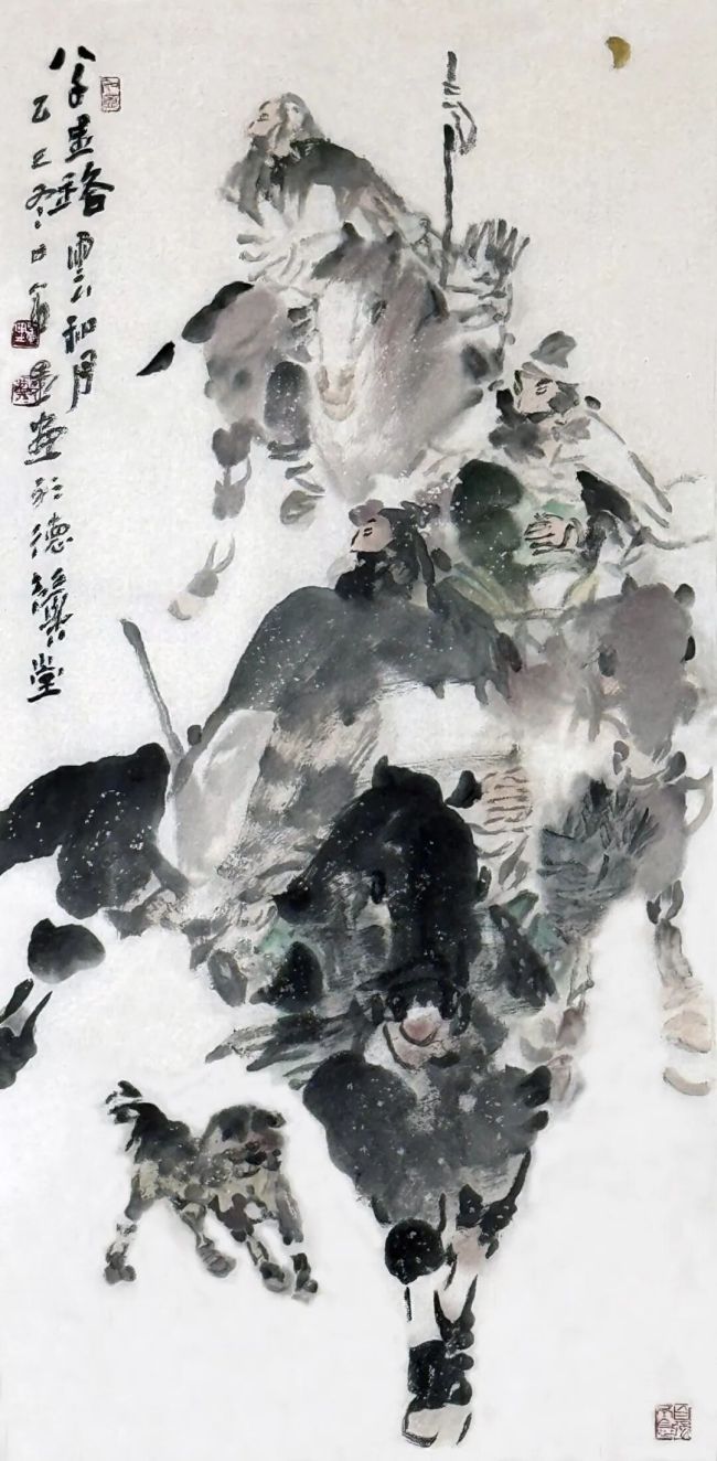 郑军里·水墨画 | 让造型归于简约、线条归于凝练，还原物象本真的气韵