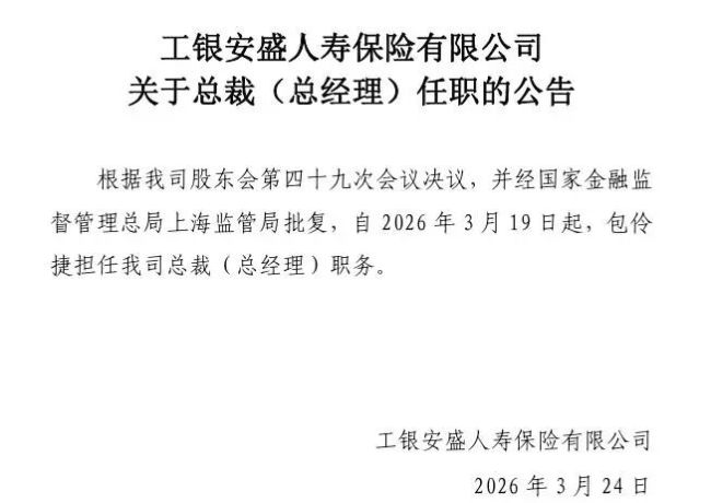 空缺一年多终补位!新任总裁到任,工银安盛人寿利润波动与资本承压风险待解
