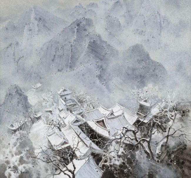 朦胧诗境 东方心象——翁凯旋油画艺术的精神探寻