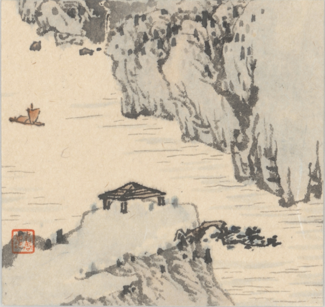 王宇鹏·《钓云亭·碧虚澄观》| 在诗与画、动与静之间，抵达物我两忘之境