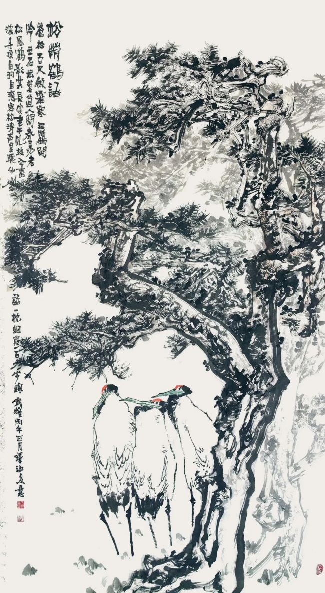 于泽海｜在传统与自我之间，画出花鸟的魂