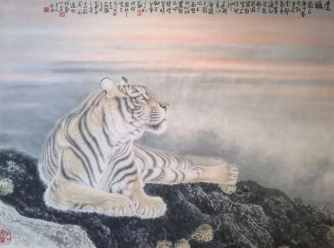 冯大中 | 画虎显仁心，写竹见风骨