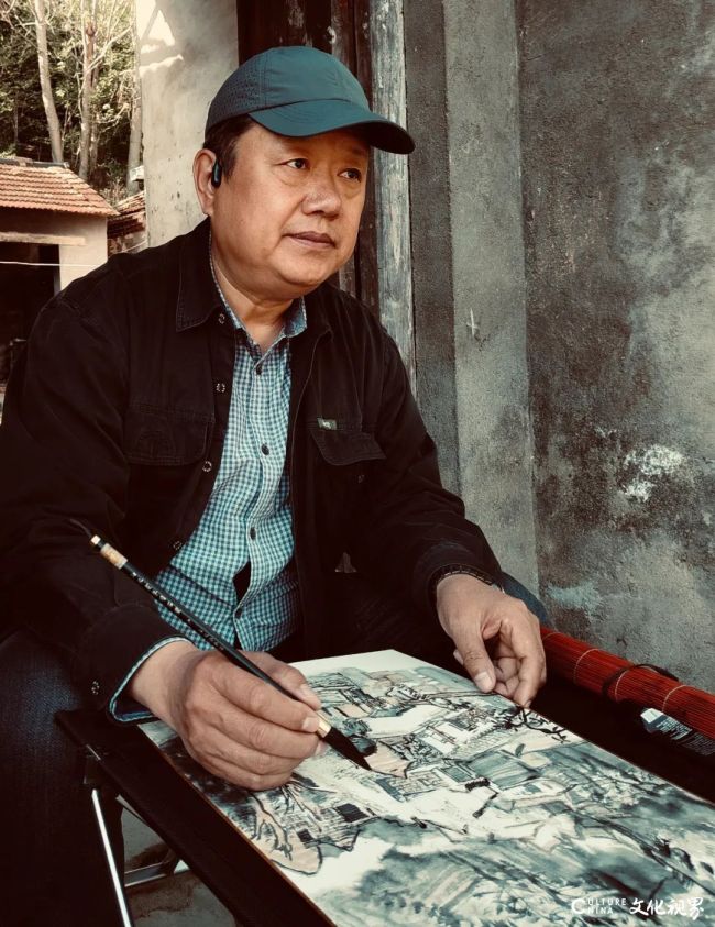 贾荣志谈山水画写生 | 面对自然景观，激荡情思，终化“胸中丘壑”为“画上丘壑”