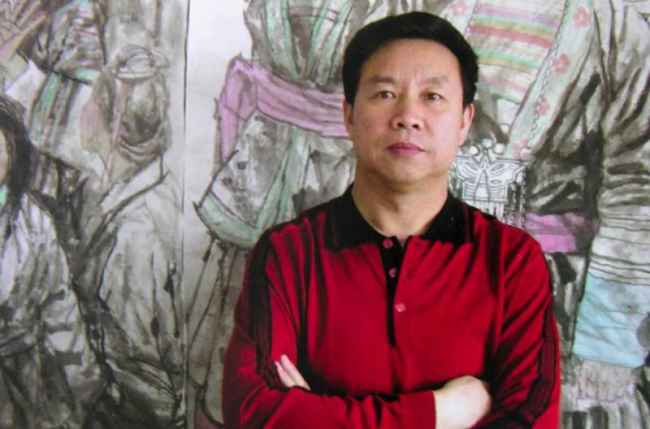 狄少英·人物画 | 既有坚实的造型支撑,亦不失写意的笔墨韵味,尽显东方艺术的含蓄之美