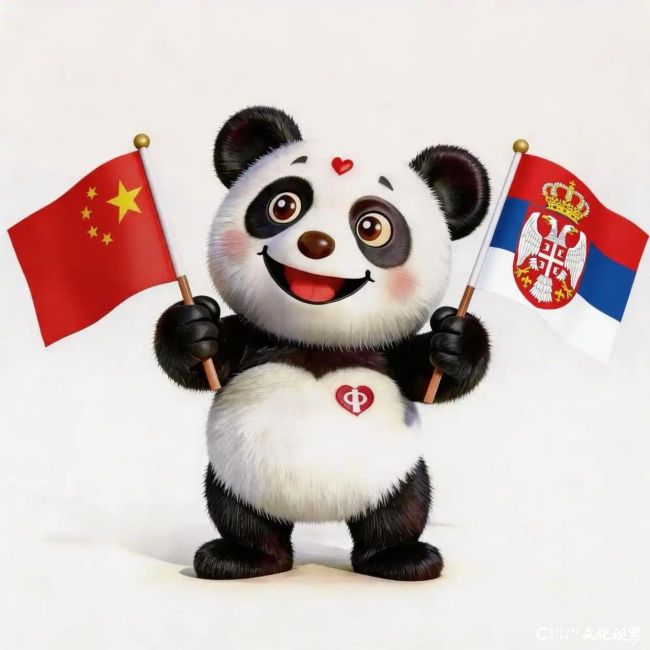 当“熊猫中中”遇见塞尔维亚总统夫人:刘中绘就跨越国界的中国文化与温情