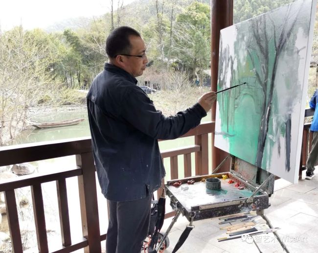 【70油画公社】梁智龙2025巴黎日记:大几十幅作业,给您一份视觉甜点