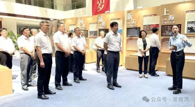 济南市商河县组织参观“为人民出政绩 以实干出政绩——济南市树立和践行正确政绩观学习教育专题展”