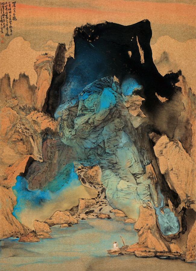 曹俊·山水画 | 在富有传统意味的深度和宁静中,展现西方抽象绘画的力量
