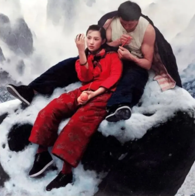 王沂东·油画丨用乌托邦般的怀旧情致,重塑心中理想的乡土爱情图景