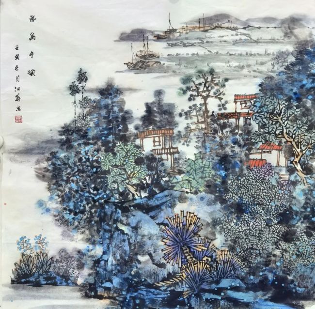 阮江华 | 墨色里的山海情书，藏着海南最温润的本真