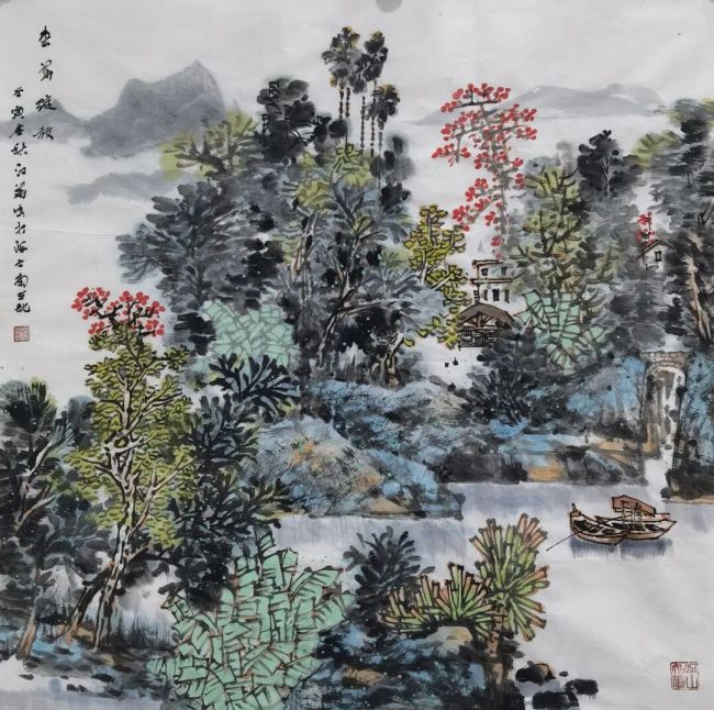 阮江华 | 墨色里的山海情书，藏着海南最温润的本真