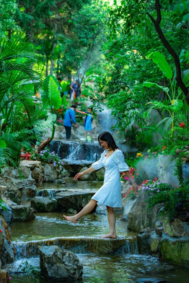 周末37、8℃？来九如山雨林溪谷吧，济南避暑天花板
