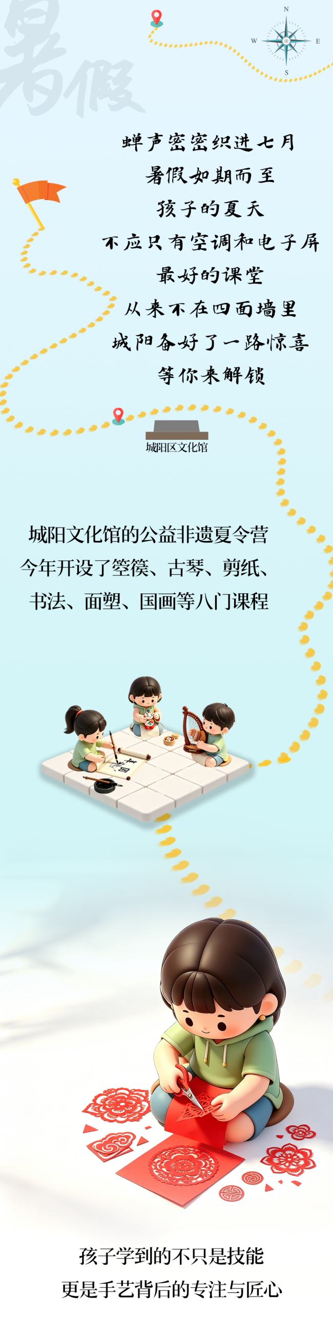 青岛城阳夏日图鉴:非遗、博物馆、科技馆、游乐园一网打尽