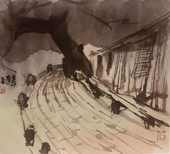 庞飞 | 写生的核心是“放过自己、放过流派师承”,以放松寻觅“感觉”的蛛丝马迹