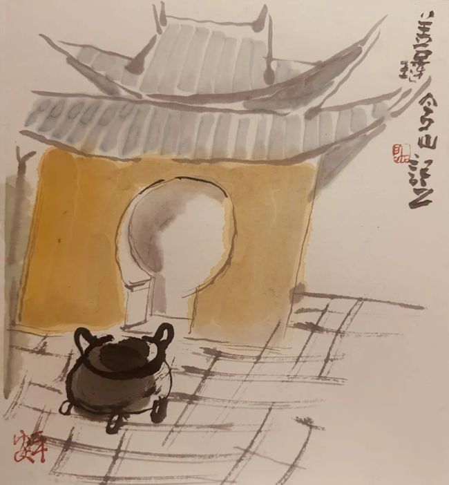 庞飞 | 写生的核心是“放过自己、放过流派师承”,以放松寻觅“感觉”的蛛丝马迹