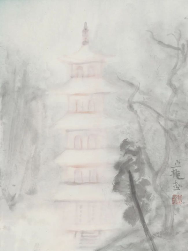 “抬头见喜——丘挺作品展” | 一场水墨与春日的温柔邂逅