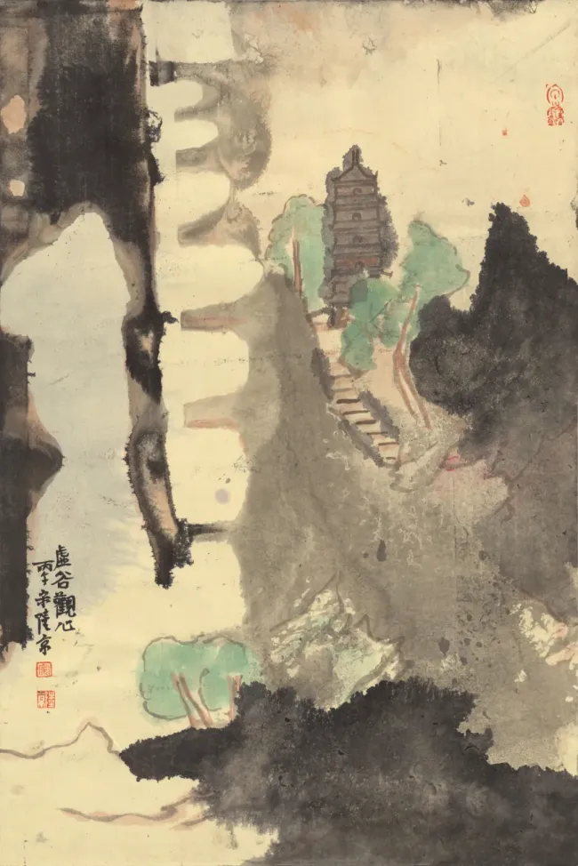 “笔墨长征——宋陆京作品展”今日在广州十香园纪念馆开展