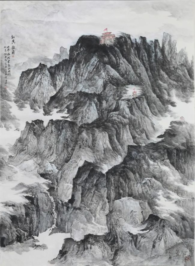 何占福应邀参展,“问道山海间——当代中国画学术邀请展”4月11日将在威海市美术馆开幕