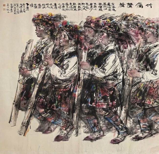 任惠中·水墨人物画 | 以形写神,层层递进的墨色承载着每个鲜活个体的生命温度与精神重量