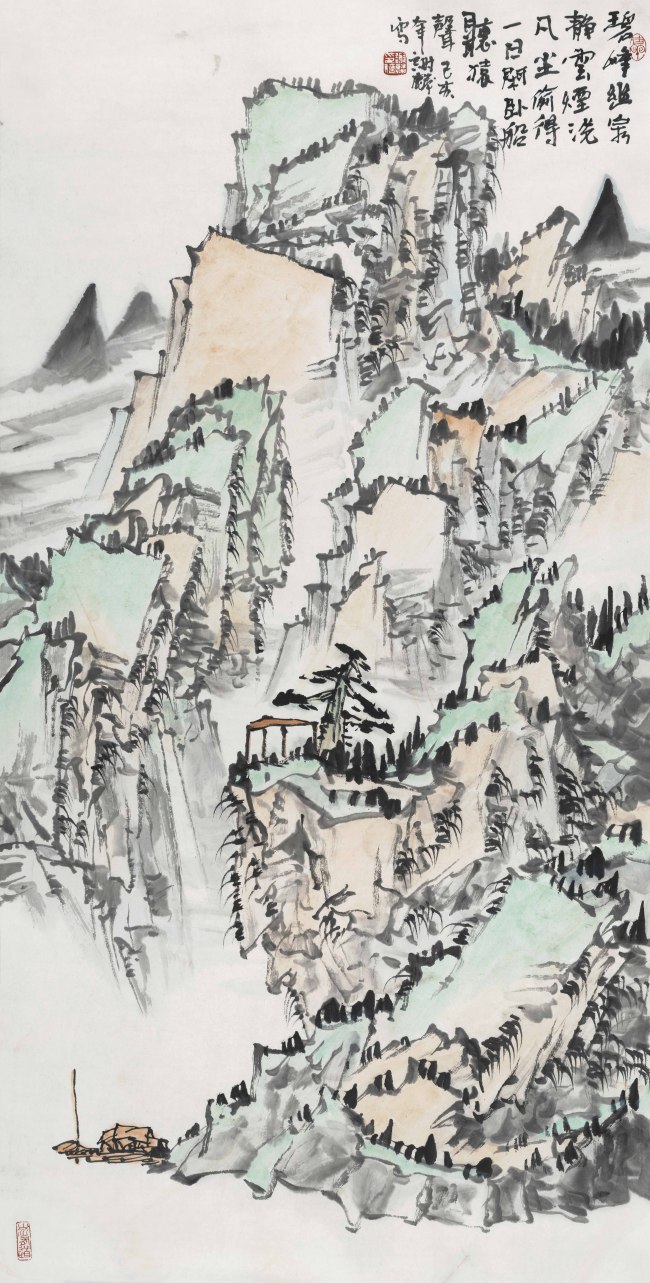 “墨韵与彩意的和鸣——韦克义、谢麟书画联展”延期至6月，60幅精品力作不容错过
