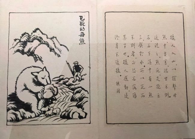 刘万鸣 | 丰子恺《护生画集》之《已死的母熊》赏析