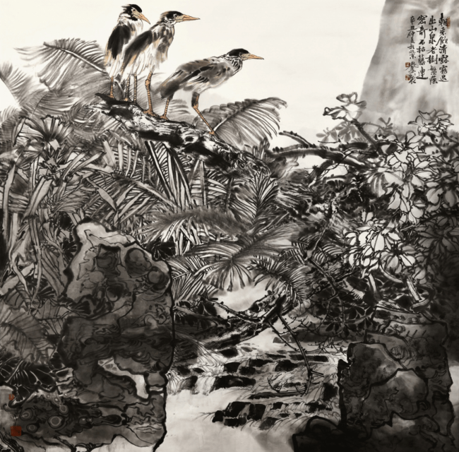 一树山林阔,一笔万象生——郑瑰玺笔下万物共生的自然大观