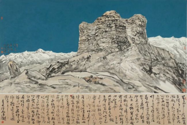尹沧海 | 笔墨起落间,尽显山河大地的雄浑气象与文人雅士的清雅风骨