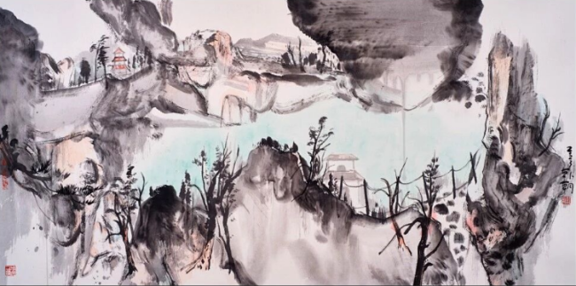 韩朝：我画山水，心向吾乡