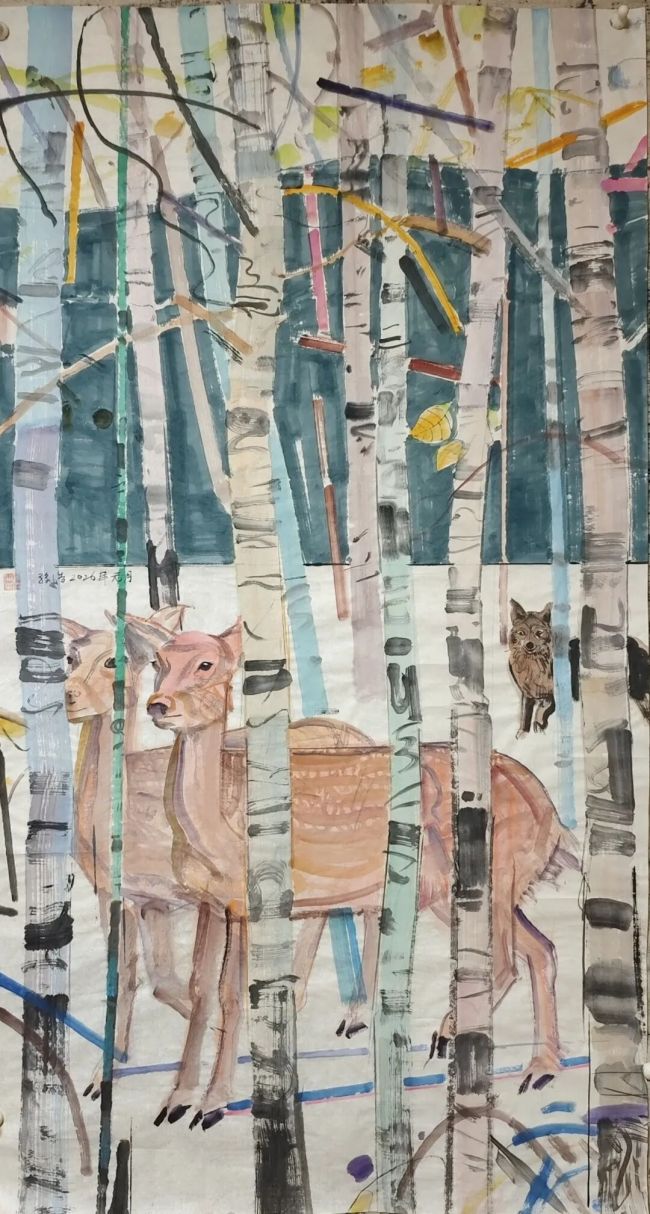 孙浩·水墨画 | 把个体对时代、生命的感知灌注进每一处墨痕，生发出直抵人心的动人力量