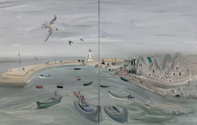 张新权·油画 | 落笔松弛而笃定，画面中流淌着静谧而深沉的力量