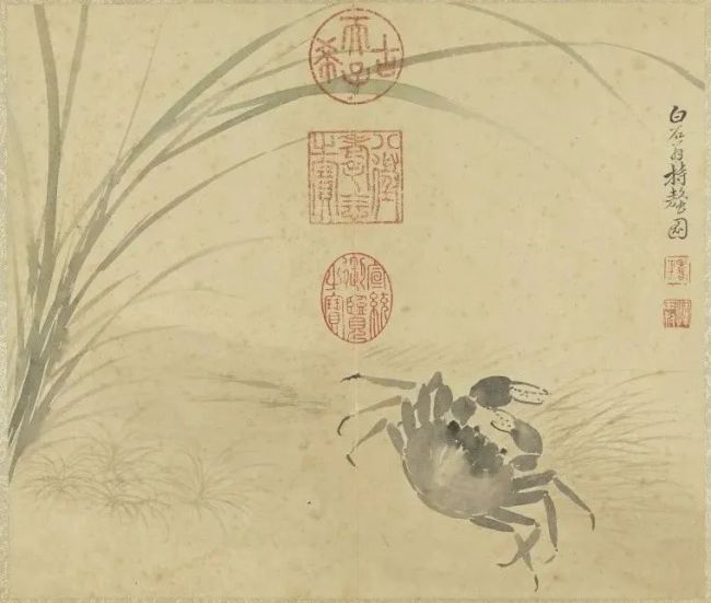 金秋赏蟹图，笔墨叙千年——品读历代名家及羽空笔下的蟹趣