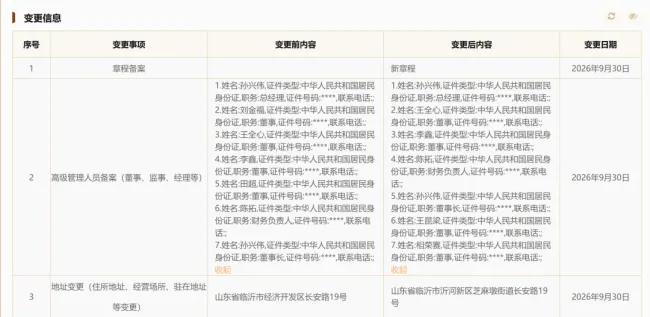 山东沂河投资控股集团半年内三度调整股权，临沂城投、城发控股承接原临沂市国资委60%持股
